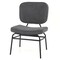 Upholstered Sherpa Accent Chair: Cozy Reading Chair with Soft Sponge Padding